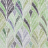 8' X 10' Green Purple And Ivory Geometric Washable Area Rug With UV Protection