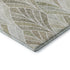 8' X 10' Khaki Beige And Ivory Geometric Washable Area Rug With UV Protection