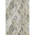 8' X 10' Taupe And Ivory Geometric Washable Area Rug With UV Protection