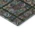 9' X 12' Fern Green Purple And Teal Medallion Washable Area Rug With UV Protection