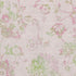 8' X 10' Pink And Green Floral Washable Area Rug With UV Protection