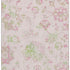 9' X 12' Pink And Green Floral Washable Area Rug With UV Protection