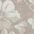 8' X 10' Taupe And Ivory Floral Washable Area Rug With UV Protection