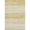 5' X 8' Gold And Ivory Striped Washable Area Rug With UV Protection