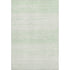 5' X 8' Mint Green And Ivory Striped Washable Area Rug With UV Protection