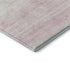 5' X 8' Pink And Ivory Striped Washable Area Rug With UV Protection