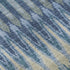 8' X 10' Denim Blue And Gray Southwestern Washable Area Rug With UV Protection