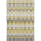 5' X 8' Gold Gray And Beige Southwestern Washable Area Rug With UV Protection