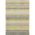 5' X 8' Gold Gray And Beige Southwestern Washable Area Rug With UV Protection