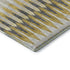 5' X 8' Gold Gray And Beige Southwestern Washable Area Rug With UV Protection