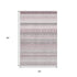 5' X 8' Pink Ivory And Gray Southwestern Washable Area Rug With UV Protection