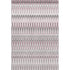5' X 8' Pink Ivory And Gray Southwestern Washable Area Rug With UV Protection