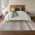 8' X 10' Pink Ivory And Gray Southwestern Washable Area Rug With UV Protection