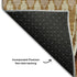 8' X 10' Terra Cotta Ivory And Beige Southwestern Washable Area Rug With UV Protection