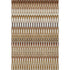 8' X 10' Terra Cotta Ivory And Beige Southwestern Washable Area Rug With UV Protection