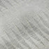 8' X 10' Silver Ivory And Gray Striped Washable Area Rug With UV Protection