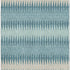 5' X 8' Teal And Beige Striped Washable Area Rug With UV Protection