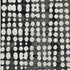 5' X 8' Black And Ivory Polka Dot Washable Area Rug With UV Protection