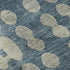5' X 8' Denim Blue And Beige Polka Dot Washable Area Rug With UV Protection
