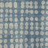 5' X 8' Denim Blue And Beige Polka Dot Washable Area Rug With UV Protection