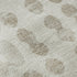 8' X 10' Ivory And Beige Polka Dot Washable Area Rug With UV Protection