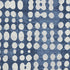 8' X 10' Navy Blue And Ivory Polka Dot Washable Area Rug With UV Protection