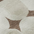 5' X 8' Brown And Ivory Abstract Geometric Washable Area Rug With UV Protection