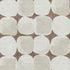 5' X 8' Brown And Ivory Abstract Geometric Washable Area Rug With UV Protection
