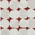 5' X 8' Burgundy And Ivory Abstract Geometric Washable Area Rug With UV Protection
