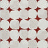 8' X 10' Burgundy And Ivory Abstract Geometric Washable Area Rug With UV Protection