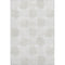 5' X 8' Ivory And Beige Abstract Geometric Washable Area Rug With UV Protection