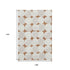 9' X 12' Rust And Ivory Abstract Geometric Washable Area Rug With UV Protection