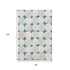 8' X 10' Teal And Ivory Abstract Geometric Washable Area Rug With UV Protection