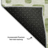 8' X 10' Artichoke Green And Ivory Geometric Washable Area Rug With UV Protection