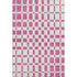 5' X 8' Blush And Ivory Geometric Washable Area Rug With UV Protection