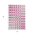 5' X 8' Blush And Ivory Geometric Washable Area Rug With UV Protection