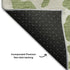 8' X 10' Green And Ivory Animal Print Washable Area Rug With UV Protection