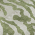 8' X 10' Green And Ivory Animal Print Washable Area Rug With UV Protection