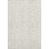 8' X 10' Ivory And Beige Floral Washable Area Rug With UV Protection
