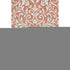 8' X 10' Salmon And Ivory Floral Washable Area Rug With UV Protection