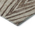 8' X 10' Brown And Beige Abstract Washable Area Rug With UV Protection