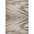 8' X 10' Brown And Beige Abstract Washable Area Rug With UV Protection