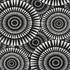5' X 8' Black And Ivory Geometric Washable Area Rug With UV Protection