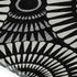 8' X 10' Black And Ivory Geometric Washable Area Rug With UV Protection