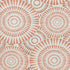 9' X 12' Coral And Ivory Geometric Washable Area Rug With UV Protection