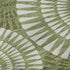 5' X 8' Green And Ivory Geometric Washable Area Rug With UV Protection