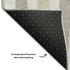 8' X 10' Ivory And Beige Geometric Washable Area Rug With UV Protection