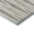 8' X 10' Ivory And Beige Geometric Washable Area Rug With UV Protection