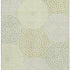 5' X 8' Mint Green Gray And Olive Green Geometric Washable Area Rug With UV Protection