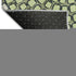 8' X 10' Olive Green Beige And Ivory Geometric Washable Area Rug With UV Protection